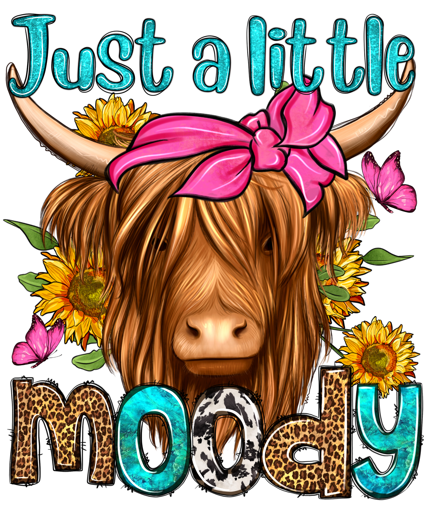 Just a Little Moody Short sleeve T-shirt